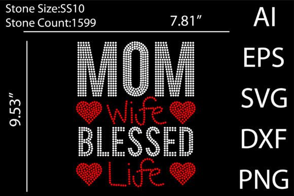 Celebrate Every Role with the Mom Wife Blessed Life Design