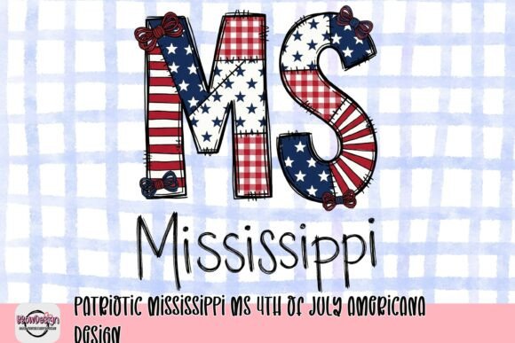 Celebrate Mississippi with Bold, Patriotic Design