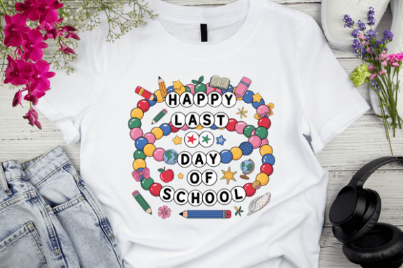 Celebrate the Final Bell: A Versatile Design for Last Day Fun