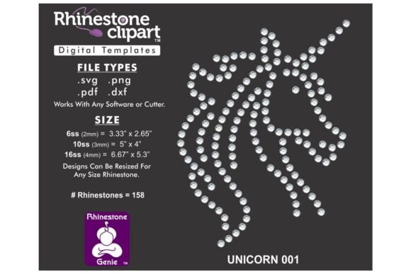 Create a Sparkling Statement with the Unicorn 001 Template