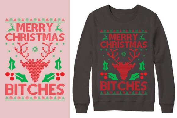Embrace the Festive Chaos: Retro Ugly Christmas Sweater Designs