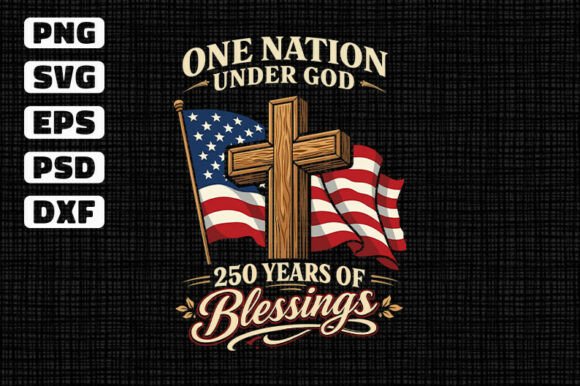 Faith and Country United: The Visual Impact of the Patriotic Cross Design