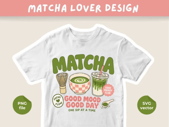 Matcha Lover Club: A Trendy Design for Your Wellness Brand
