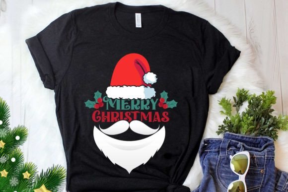 Merry Christmas T-Shirt Design: Festive Graphics for Family & Beyond